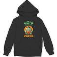 Halloween Teacher Librarian Monster Reading Books Men Women Kids Women's Hoodie, novelty gifts, funny gifts