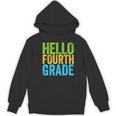 Hello Fourth Grade Shirt 4th Grade Boy Girl Student Teacher Women's Hoodie, novelty gifts, funny gifts