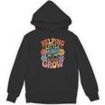 Helping Little Minds Grow Teacher First Day Back To School Women's Hoodie, novelty gifts, funny gifts Helping Little Minds Grow Teacher First Day Back To School Women's Hoodie, novelty gifts, funny gifts