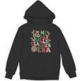 In My Holly Xmas Jolly Teacher Era Teacher Vibes Christmas For Men Women Kids Women's Hoodie, novelty gifts, funny gifts
