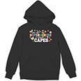 Hot All Superheroes Wear Capes Cute Teacher End Of School Women's Hoodie, novelty gifts, funny gifts