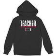 Humor Teacher Empty Battery Power Men Women Women's Hoodie, novelty gifts, funny gifts