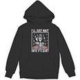 I'Ll Just Wait Until It's Quiet Skeleton Coffee Teacher Women's Hoodie, novelty gifts, funny gifts