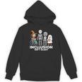 Inclusion Isn't Scary SLP Halloween Costume Sped Teacher Women's Hoodie, novelty gifts, funny gifts Inclusion Isn't Scary SLP Halloween Costume Sped Teacher Women's Hoodie, novelty gifts, funny gifts