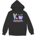 K Is For Kindergarten Teacher Tie Dye Back To School Kinder Women's Hoodie, novelty gifts, funny gifts K Is For Kindergarten Teacher Tie Dye Back To School Kinder Women's Hoodie, novelty gifts, funny gifts