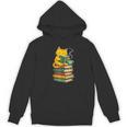 Kawaii Cats Lover Coffee Books Teacher Librarian Cat Women's Hoodie, novelty gifts, funny gifts