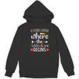 Kindergarten Where The Adventure Begins Shirt Children's Teacher Women's Hoodie, novelty gifts, funny gifts Kindergarten Where The Adventure Begins Shirt Children's Teacher Women's Hoodie, novelty gifts, funny gifts