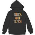 Leopard Trick Or Teach Halloween Teacher Costume Women Women's Hoodie, novelty gifts, funny gifts