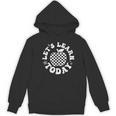 Let's Learn Today Checkered Apple Back To School Teacher Women's Hoodie, novelty gifts, funny gifts Let's Learn Today Checkered Apple Back To School Teacher Women's Hoodie, novelty gifts, funny gifts