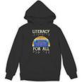 Literacy For All Visually Impaired Braille Teacher The Blind Women's Hoodie, novelty gifts, funny gifts