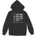 Love Daycare Provider Childcare Teacher Tie Dye Women's Hoodie, novelty gifts, funny gifts Love Daycare Provider Childcare Teacher Tie Dye Women's Hoodie, novelty gifts, funny gifts