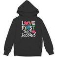 Love Them First Teach Them Second Teacher Student Love Quote Women's Hoodie, novelty gifts, funny gifts Love Them First Teach Them Second Teacher Student Love Quote Women's Hoodie, novelty gifts, funny gifts