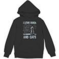 I Love Math And Cats Cat Lover Science Teacher Student Women's Hoodie, novelty gifts, funny gifts