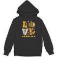 LOVE Pre-K Pumpkin Teacher Student Halloween Costume Women's Hoodie, novelty gifts, funny gifts