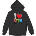 I Love STEM Student Teacher 1st Day Of School Back To School Women's Hoodie, novelty gifts, funny gifts
