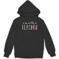 Math Teacher Cute Floral Women's Hoodie, novelty gifts, funny gifts