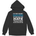 Math Teacher If At First You Don't Succeed Women's Hoodie, novelty gifts, funny gifts Math Teacher If At First You Don't Succeed Women's Hoodie, novelty gifts, funny gifts