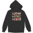 Be Merry Be Jolly Be Kind Merry Christmas Teacher Xmas PJs Women's Hoodie, novelty gifts, funny gifts