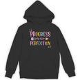 Motivational Progress Over Perfection Back To School Teacher Women's Hoodie, novelty gifts, funny gifts Motivational Progress Over Perfection Back To School Teacher Women's Hoodie, novelty gifts, funny gifts