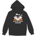 Multilingual Learner Teacher Spooky Halloween ESL Teacher Women's Hoodie, novelty gifts, funny gifts