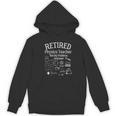 Not My Problems Anymore Retired Physics Teacher Women's Hoodie, novelty gifts, funny gifts