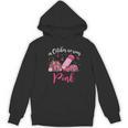 In October We Wear Pink Apple Teacher Daisy Breast Cancer Women's Hoodie, novelty gifts, funny gifts In October We Wear Pink Apple Teacher Daisy Breast Cancer Women's Hoodie, novelty gifts, funny gifts