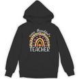 One Thankful Teacher Thanksgiving Rainbow Leopard Fall Women's Hoodie, novelty gifts, funny gifts One Thankful Teacher Thanksgiving Rainbow Leopard Fall Women's Hoodie, novelty gifts, funny gifts