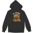 One Thankful Teacher Thanksgiving Turkey Cute Crayon Pencil Women's Hoodie, novelty gifts, funny gifts One Thankful Teacher Thanksgiving Turkey Cute Crayon Pencil Women's Hoodie, novelty gifts, funny gifts