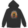 One Thankful Teacher Thanksgiving Turkey Rainbow Fall Women's Hoodie, novelty gifts, funny gifts One Thankful Teacher Thanksgiving Turkey Rainbow Fall Women's Hoodie, novelty gifts, funny gifts