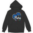 Para Heart Teacher Paraprofessional School Appreciation Women's Hoodie, novelty gifts, funny gifts Para Heart Teacher Paraprofessional School Appreciation Women's Hoodie, novelty gifts, funny gifts