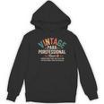 Paraprofessional Vintage Para Teacher 60s 70s 80s Women's Hoodie, novelty gifts, funny gifts