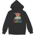 Pirate Teacher Halloween Skull Adult Women's Hoodie, novelty gifts, funny gifts Pirate Teacher Halloween Skull Adult Women's Hoodie, novelty gifts, funny gifts