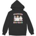 Preschool Boo Crew Groovy Halloween Floral Ghost Teacher Men Women Kids Women's Hoodie, novelty gifts, funny gifts Preschool Boo Crew Groovy Halloween Floral Ghost Teacher Men Women Kids Women's Hoodie, novelty gifts, funny gifts