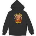 Preschool Gobble Squad Cute Turkey Thanksgiving Teacher Women's Hoodie, novelty gifts, funny gifts