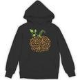 Pumpkin Music Notes Fall Teacher Autumn Halloween Women's Hoodie, novelty gifts, funny gifts
