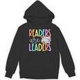 Readers Are Leaders Reading Book Lovers Teacher Women Kids Women's Hoodie, novelty gifts, funny gifts
