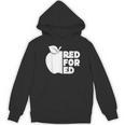 Red For Ed Teacher Support Public Education For Men Women Kids Women's Hoodie, novelty gifts, funny gifts Red For Ed Teacher Support Public Education For Men Women Kids Women's Hoodie, novelty gifts, funny gifts