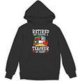 Retired But Forever a Teacher At Heart Teacher Retirement Women's Hoodie, novelty gifts, funny gifts