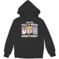 Retro Are You Fall O Ween Directions Teacher Halloween Ghost Women's Hoodie, novelty gifts, funny gifts