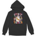 Retro Floral Ghost Trick Or Teach Groovy Teacher Halloween Women's Hoodie, novelty gifts, funny gifts Retro Floral Ghost Trick Or Teach Groovy Teacher Halloween Women's Hoodie, novelty gifts, funny gifts