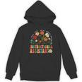 Retro Instructional Assistant Wildflowers Teacher Aide Women's Hoodie, novelty gifts, funny gifts Retro Instructional Assistant Wildflowers Teacher Aide Women's Hoodie, novelty gifts, funny gifts