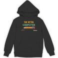 Retro Old-School Computer Pencil Tech Teacher Women's Hoodie, novelty gifts, funny gifts