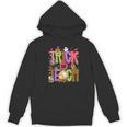 Retro Trick Or Teach Leopard Ghost Halloween Spooky Teacher Women's Hoodie, novelty gifts, funny gifts Retro Trick Or Teach Leopard Ghost Halloween Spooky Teacher Women's Hoodie, novelty gifts, funny gifts