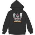 Rock Paper Scissors Teacher Librarian Nothing Beats Reading Women's Hoodie, novelty gifts, funny gifts