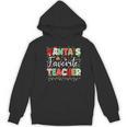 Santas Favorite Teacher Christmas Matching Xmas Men Women Women's Hoodie, novelty gifts, funny gifts Santas Favorite Teacher Christmas Matching Xmas Men Women Women's Hoodie, novelty gifts, funny gifts