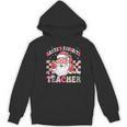 Santa's Favorite Teacher Groovy Christmas Teacher Boys Girls Women's Hoodie, novelty gifts, funny gifts
