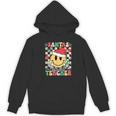 Santas Favorite Teacher Retro Groovy Smile Face Christmas Women's Hoodie, novelty gifts, funny gifts Santas Favorite Teacher Retro Groovy Smile Face Christmas Women's Hoodie, novelty gifts, funny gifts