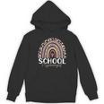 School Psych Teacher School Psychologist Leopard Rainbow Women's Hoodie, novelty gifts, funny gifts School Psych Teacher School Psychologist Leopard Rainbow Women's Hoodie, novelty gifts, funny gifts