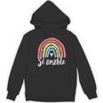 Sé Amable Spanish Bilingual Teacher Be Kind Boho Rainbow Women's Hoodie, novelty gifts, funny gifts Sé Amable Spanish Bilingual Teacher Be Kind Boho Rainbow Women's Hoodie, novelty gifts, funny gifts