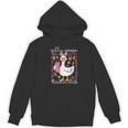 Silly Goose Teacher Club Animal Lover Groovy Teacher Women's Hoodie, novelty gifts, funny gifts